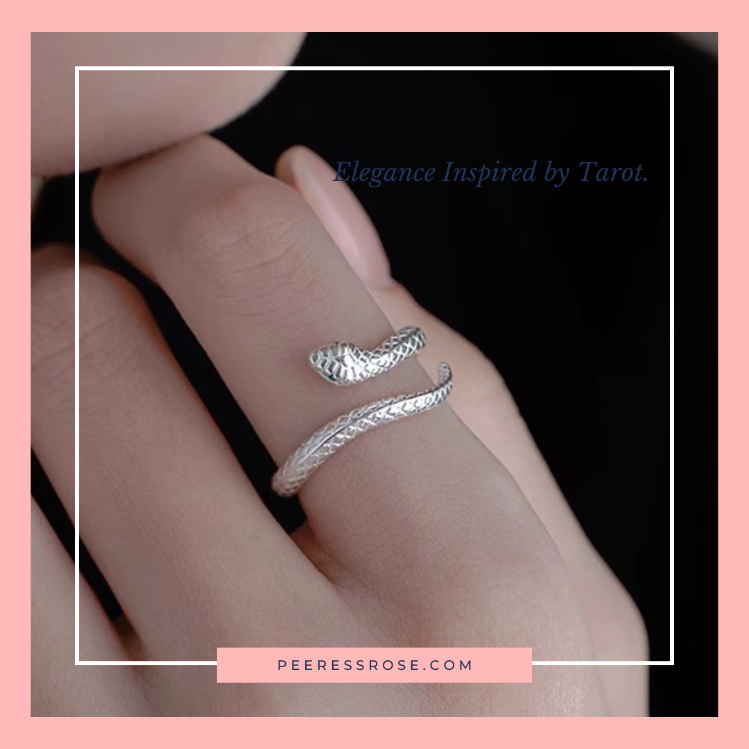 SR006-Open design snake ring