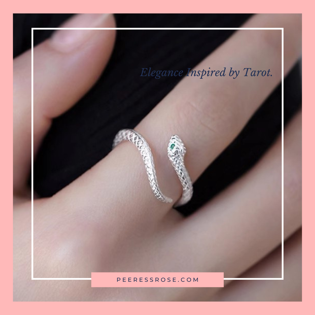 SR006-Open design snake ring