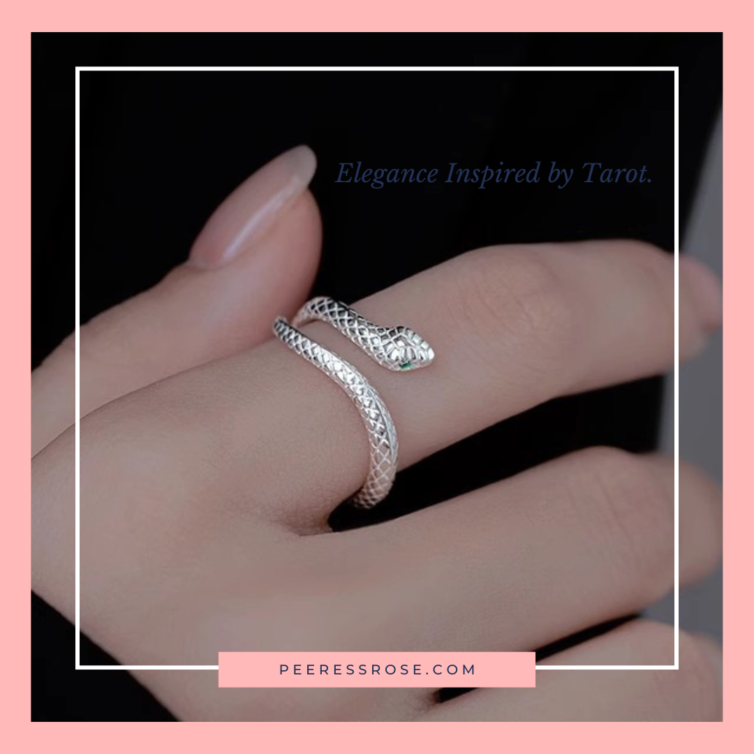 SR006-Open design snake ring