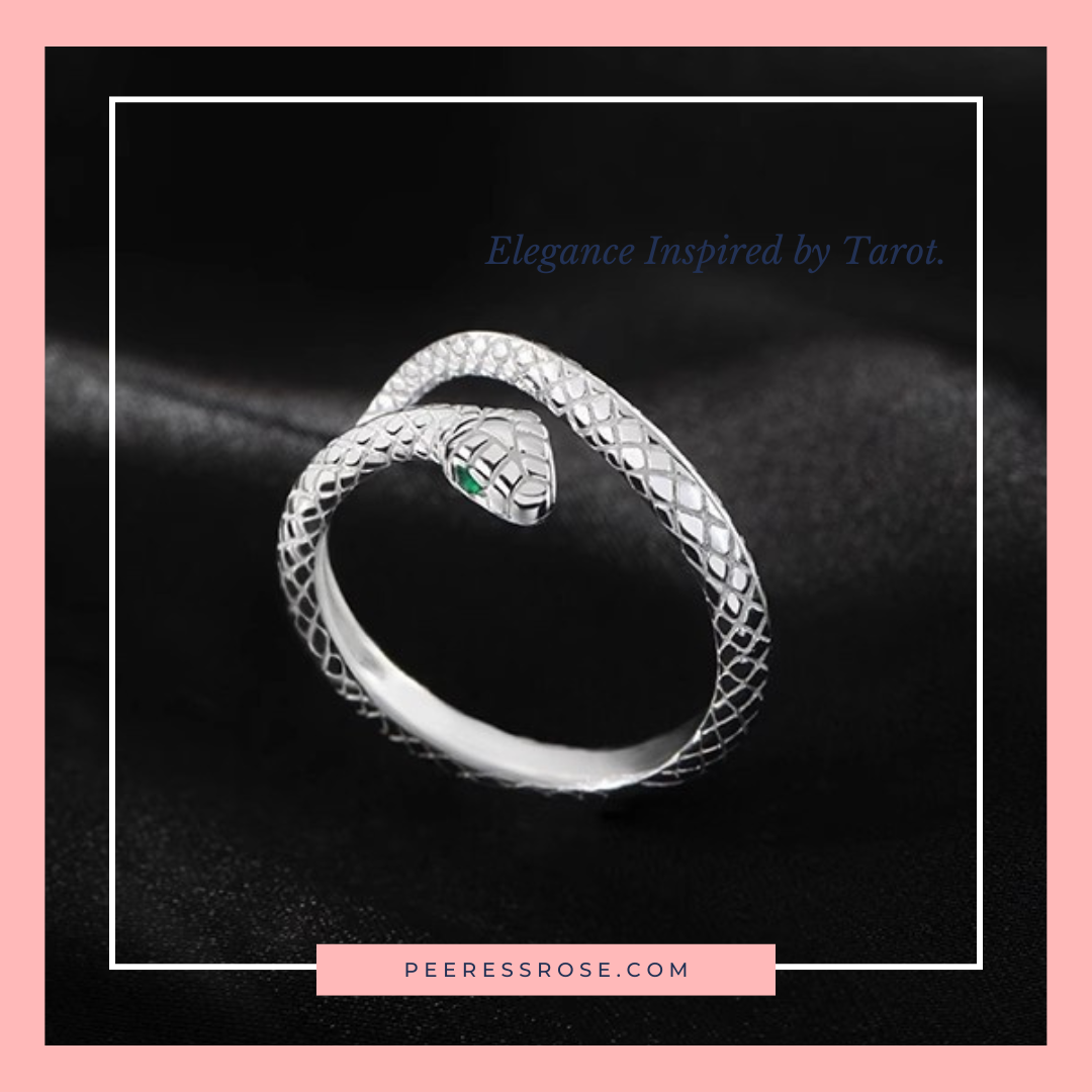 SR006-Open design snake ring