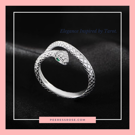 SR006-Open design snake ring