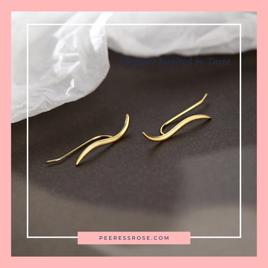 SE008-Streamline earrings