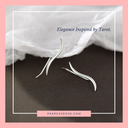 SE008-Streamline earrings