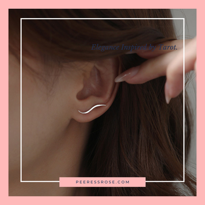 SE008-Streamline earrings