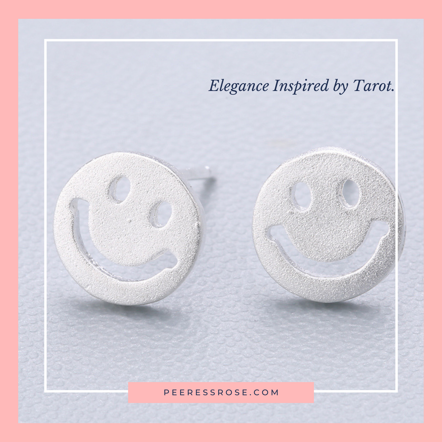 SE002-Smiley Face Earrings