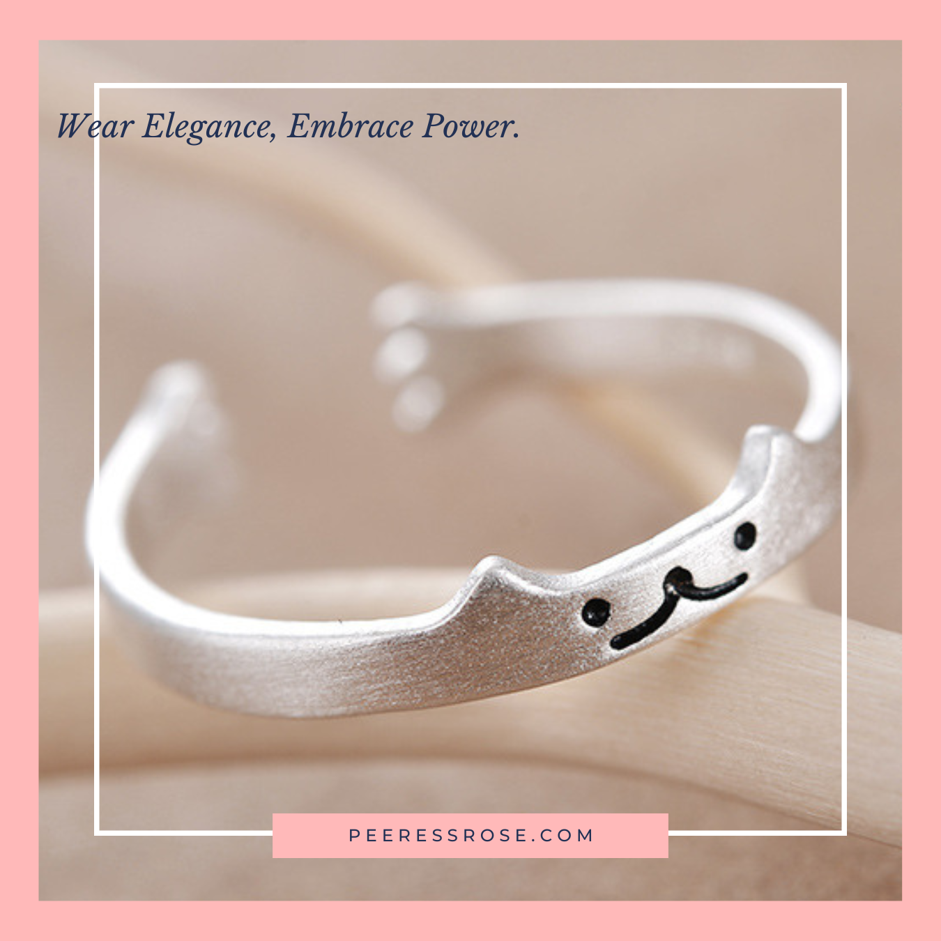 SR003-Cute cat tail ring