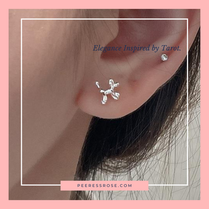 SE010-Balloon Dog Earrings